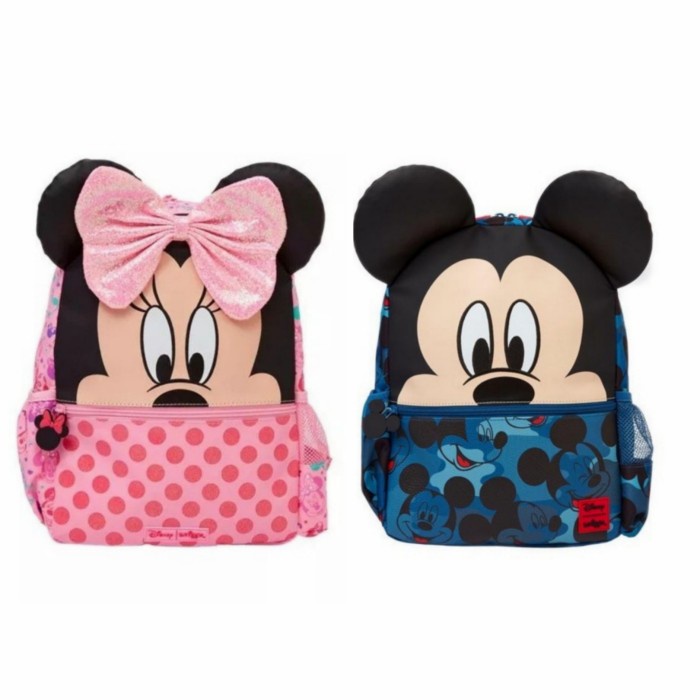✿KOP✿ Smiggle Junior Minnie Hoodie Backpack/ Tas Ransel/Original/Ready/Tas DISKON