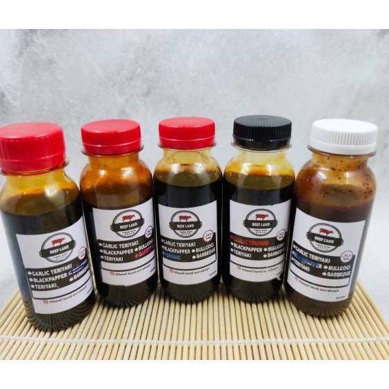 

MQHS0147 Terbaru 3.3 Grill Sauce BBQ Marinasi Yakiniku Teriyaki Bulgogi Blackpepper Saus Steak bumbu rub chili flakes chili powder bubuk cabe