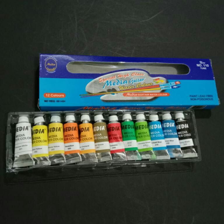 

[PROMO J8BA] Cat Lukis Guitar 110 kecil(Water colour) 70