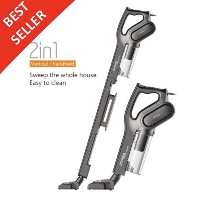 Terlaris Deerma Vacuum Cleaner 2In1 Dx700 / Dx700S Penyedot Debu 2In1 - Dx700 White