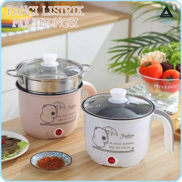 PANCI LISTRIK MULTIFUNGSI ALAT MASAK SERBAGUNA MENGORENG REBUS MAKANAN