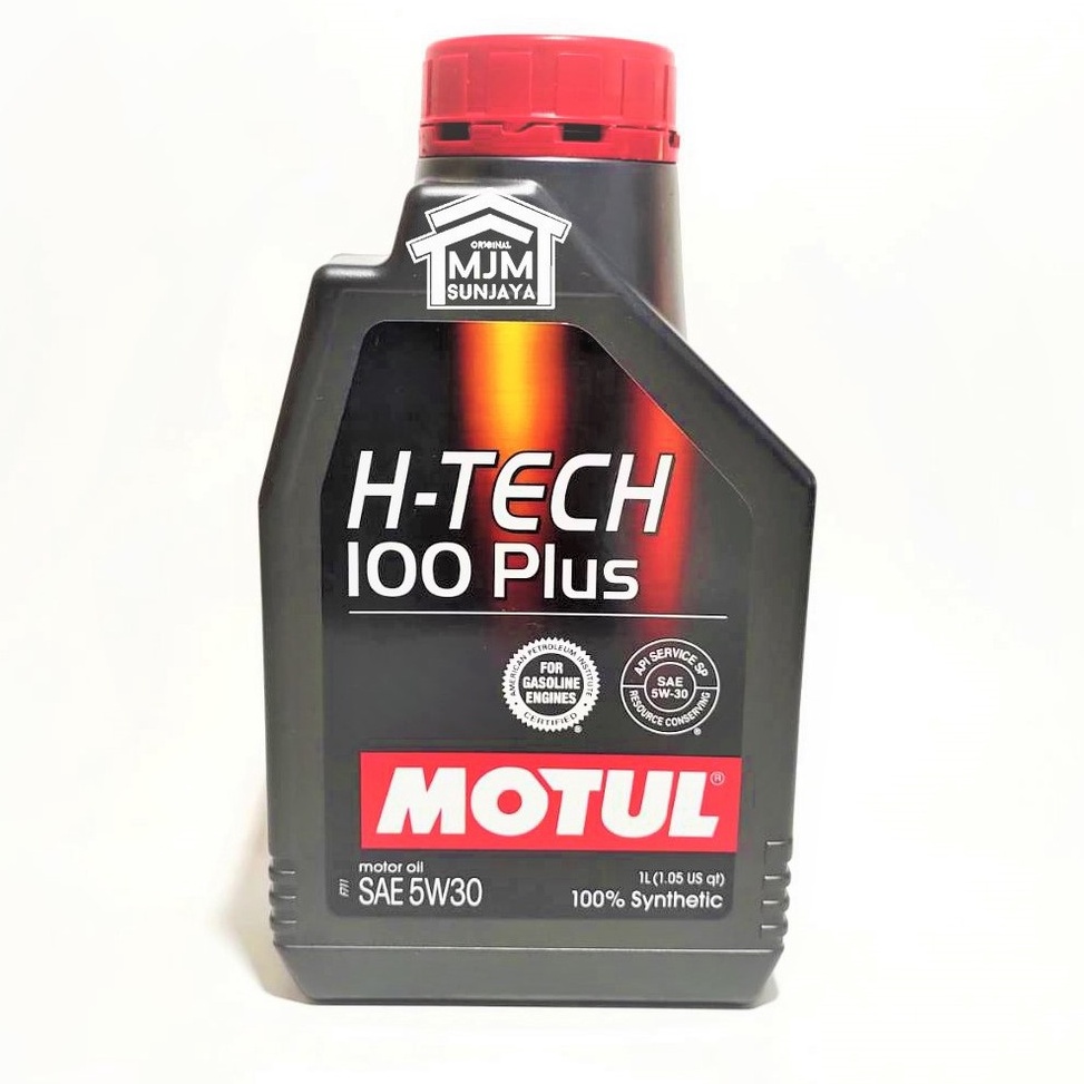 STOK TERBARU Oli Mesin Motul Hi H Tech 100 Plus SAE 5W30 API SN 1 Liter MOBIL MOTOR 1L Original 5W-3