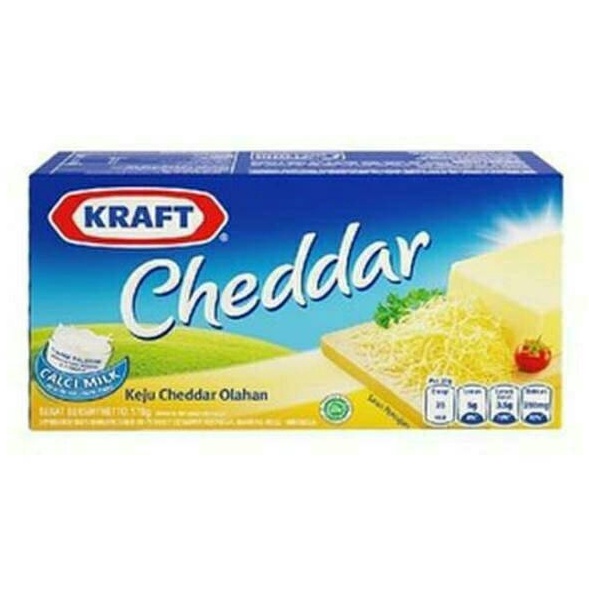 

VBDS7009 9.9 BRANDS FESTIVAL Keju kraft cheddar kemasan 165gr