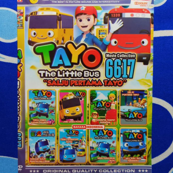 Best Kaset DVD Kartun Anak Film TAYO 6617 TERBARU. Super Promo