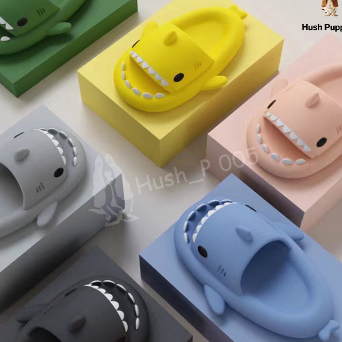 JVRJ7325 (COD )NEW_PRODUCT [Size 24-43] Komin Sandal Baby Shark Cartoon Sandal Anak Laki Laki Lucu S