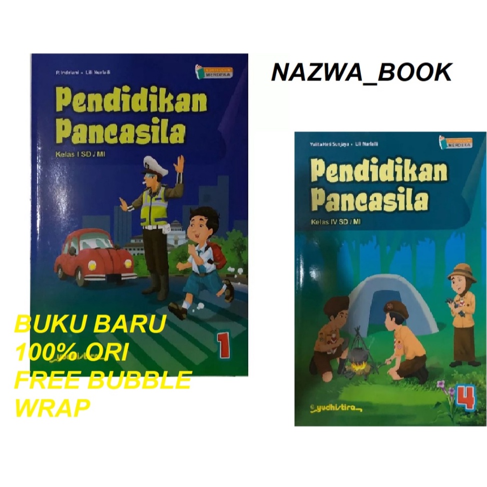 

txev -44 BUKU PENDIDIKAN PANCASILA KURMER KLS 1&4 YUDHISTIRA 296