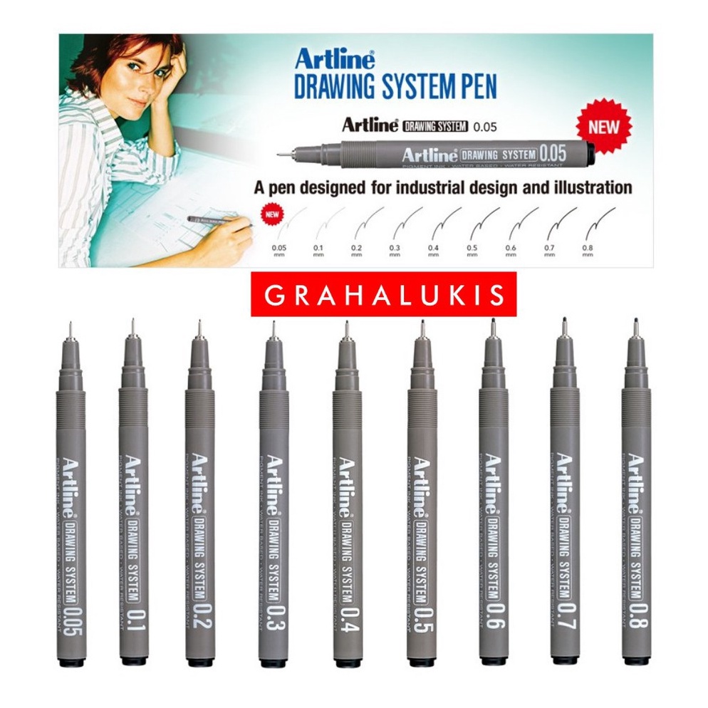 

Murah Meriah Artline Drawing System - Artline Drawing Pen YK9