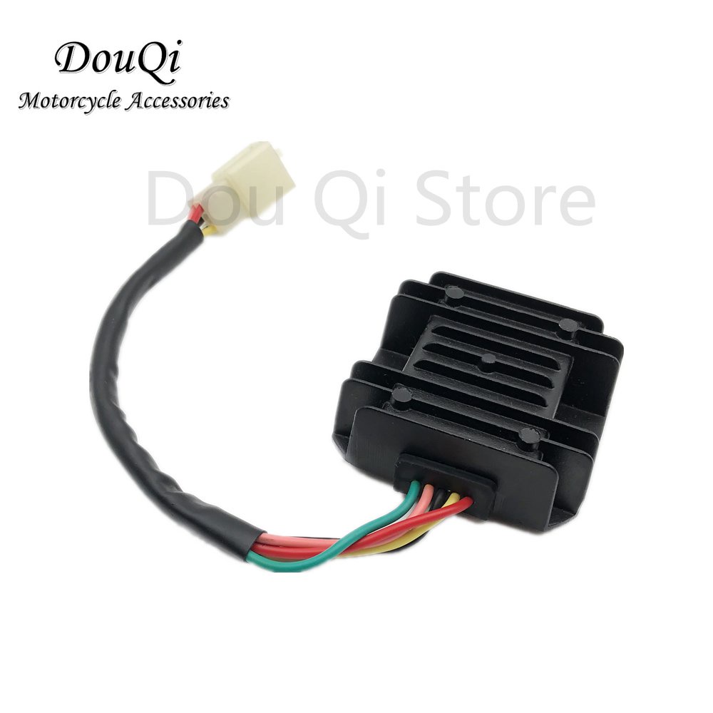 ✅&Voltage Regulator Rectifier For 5Pin FXD ZJ GY6 50 125 150CC Motorcycle Accessories