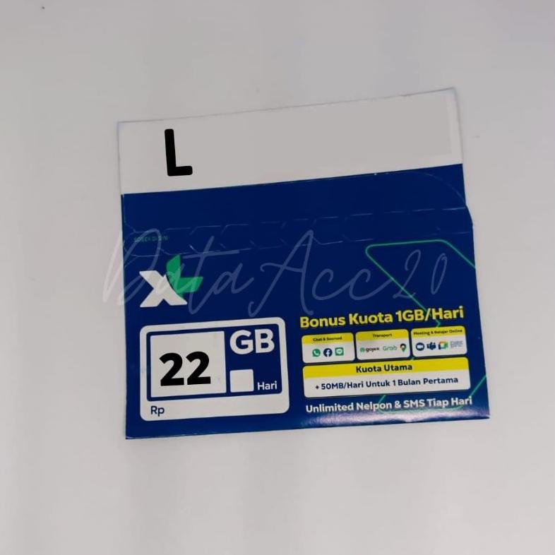 CUCI GUDANG XL FLEX UNLIMITED NASIONAL 4.5GB / 12GB / 22GB - KUOTA DATA INTERNET MURAH