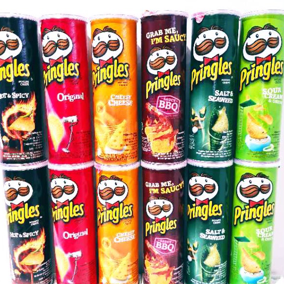 

Terupdate PRINGLES POTATO CHIPS / KERIPIK KENTANG 107 GRAM