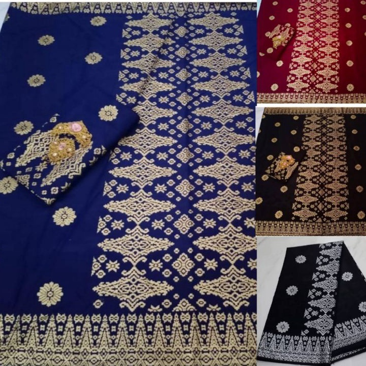 Best Terlaris⁑ KAIN BATIK PRADA ASHANTY 002 || KAIN BATIK PRADA MOTIF MINANG || KAIN BATIK HALUS PEK