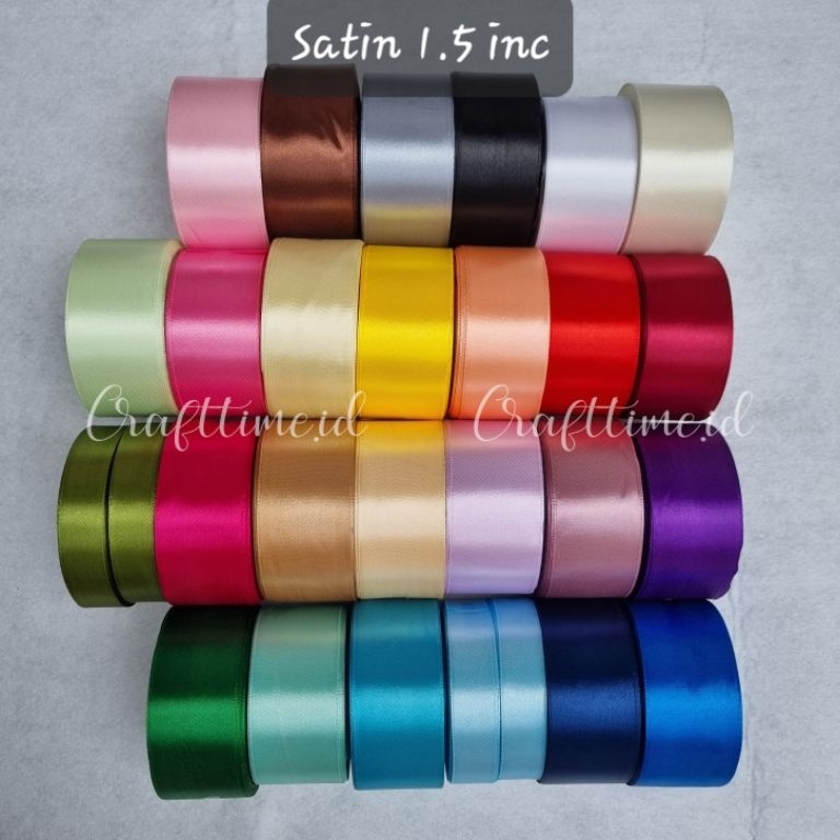 

[1 ROLL] PITA SATIN 1.5 INCH ✥Terlaku.