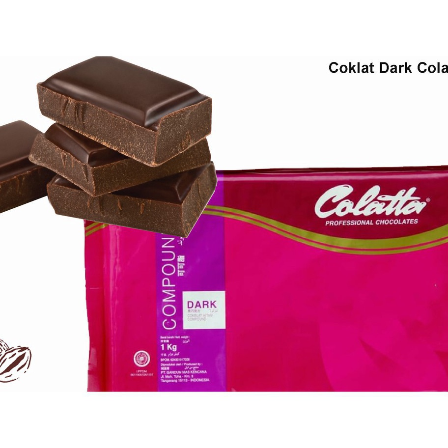 

VQHS1218 [PROMO SALE!!!] 200gr Collata Dark Compound - Collata Coklat Batang - Coklat Batang Collata