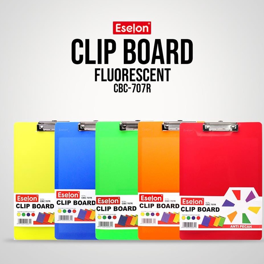 

✹Terbaru✮ Clipboard Eselon Fluorescent ANTIPECAH / Clipboard Eselon CBC707R P65 ✷