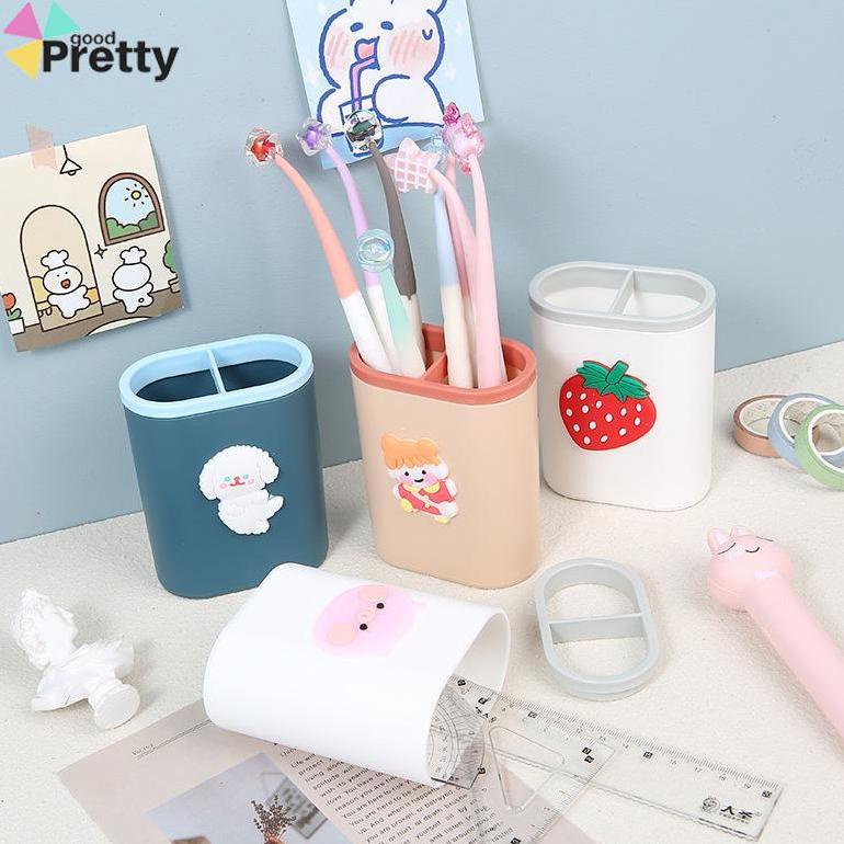 

Termurah Tempat Pena Kartun Lucu Alat Tulis Desktop Mengatur Wadah Penyimpanan Kuas Rias Kreatif - Pd