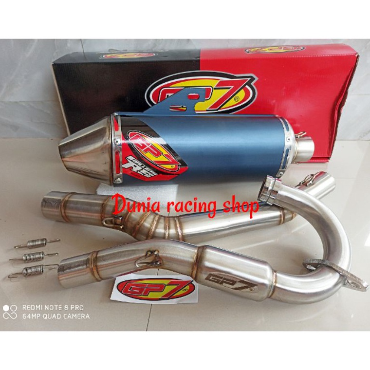 RECOMENDED Knalpot GP7 Ballistic RS CRF 150 KLX 150 DTracker 150 Original GP7