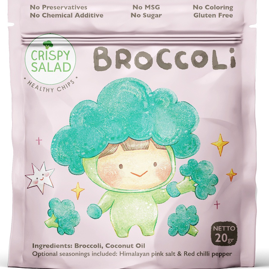 

➫➻❀✺ Crispy Salad Broccoli 20gr Terkini