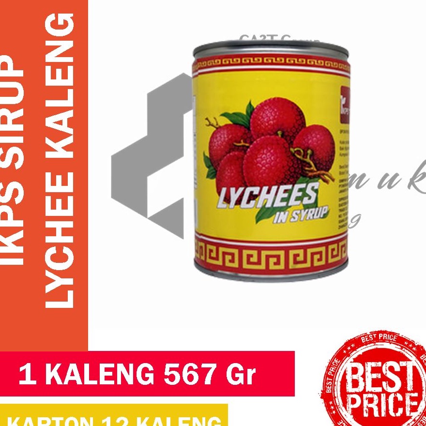 

YNPS1480 Terlaris Lychee in Syrup / Buah Leci Kaleng 567gr IKPS Murah & Berkualitas!!!