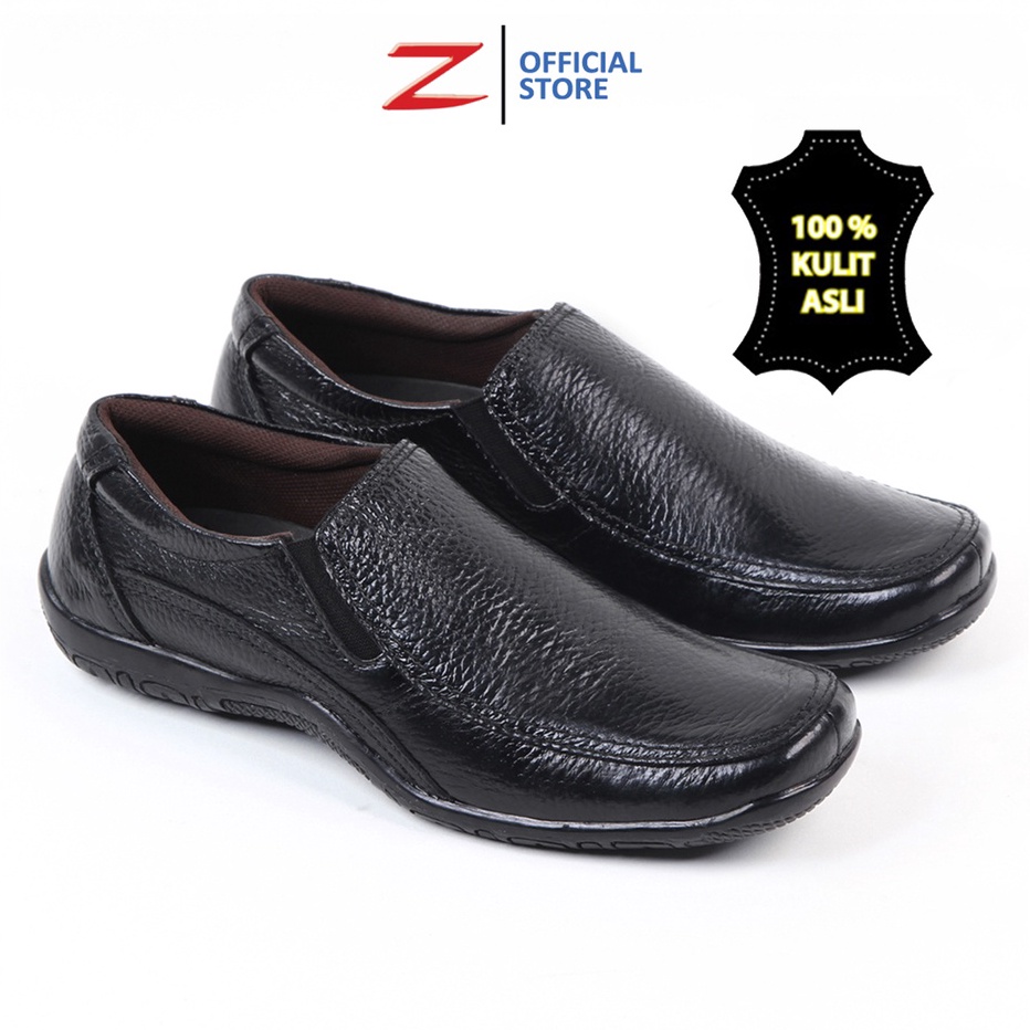 ATL567 Zeintin - Sepatu Pantofel Pria Sepatu Kulit Pria Sepatu Formal Kasual Sepatu Kerja Zeintin KS