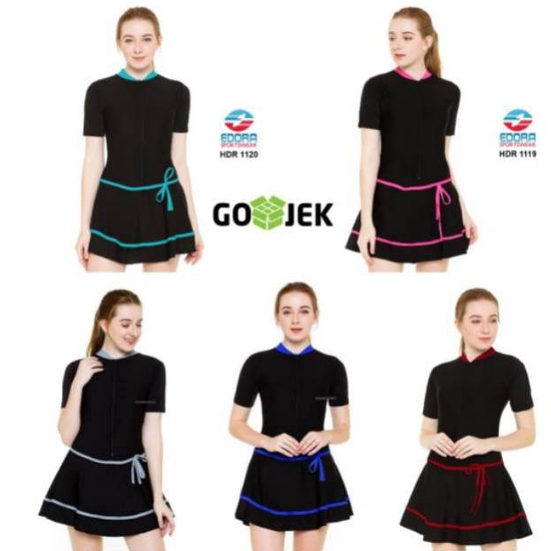 TERBARU Baju renang wanita Diving rok Big Size Jumbo 5XL-8XL