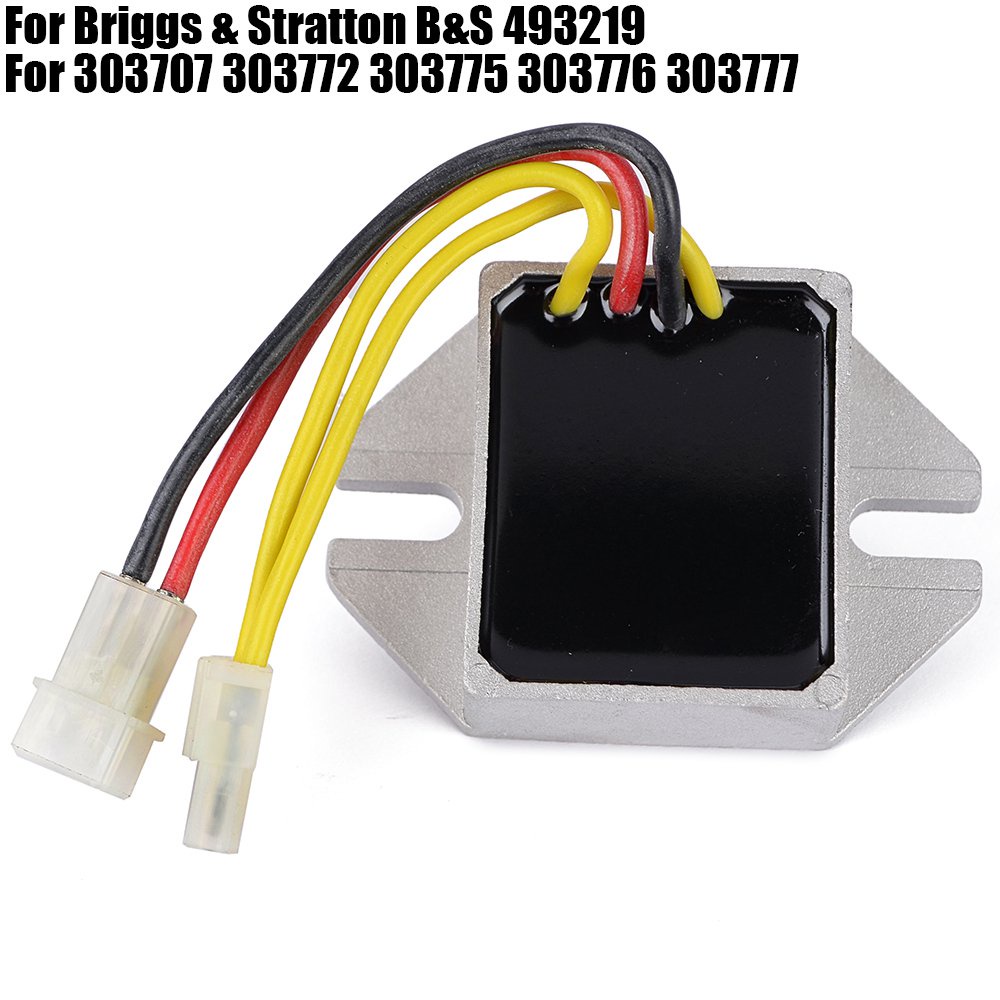 ✅&Regulator Rectifier For Briggs & Stratton B&S 493219 For Briggs Stratton 303707 303772 303775 3037