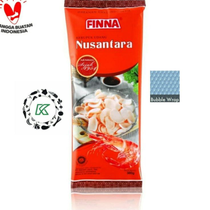 

Promo FINNA NUSANTARA kerupuk udang Premium 380gr Halal READY