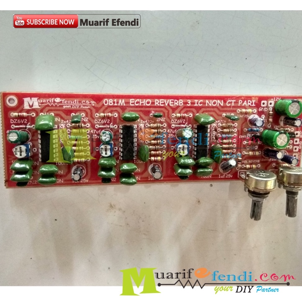 52 Kit Echo Effect efek digital 3x2399 reverb mic mixer REGULATOR NON CT 081M ybcjk
