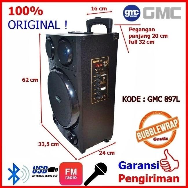 Speaker Portable Speaker Meeting Wireless Gmc 897 L ( 897 L )