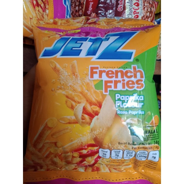 

Jetz French Fries Rasa Paprika 10Pcs