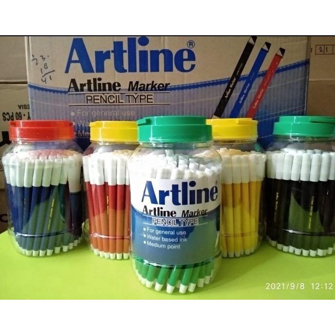 

52 Spidol Kecil /Marker Artline Reeady Stok ～