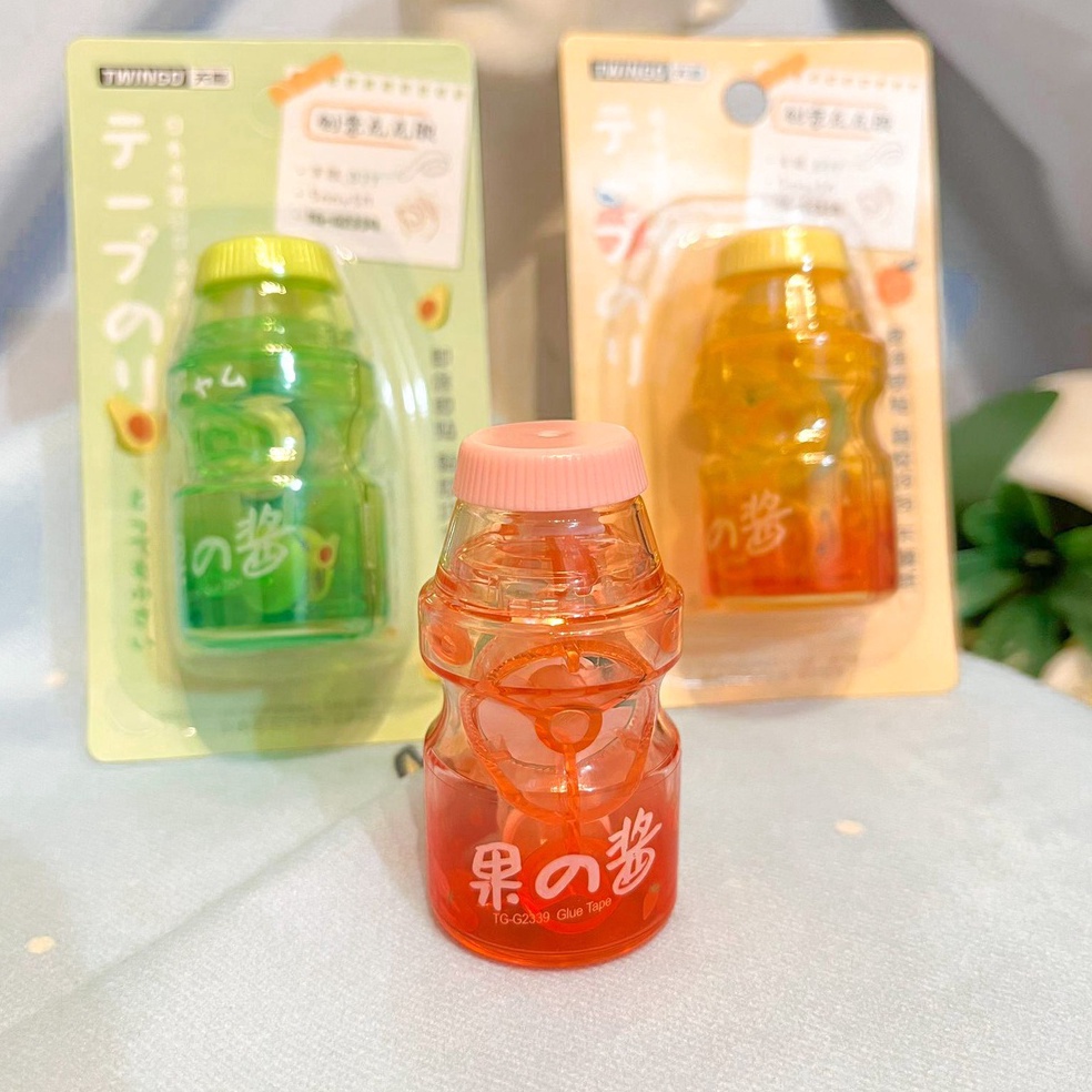

OHRR-64 GLUE TAPE LEM PEREKAT KERTAS TWINGO TG-G2339 MINUMAN CUTE CUP YAKULT YOGURTH SUSU BARANG READY COD B9A