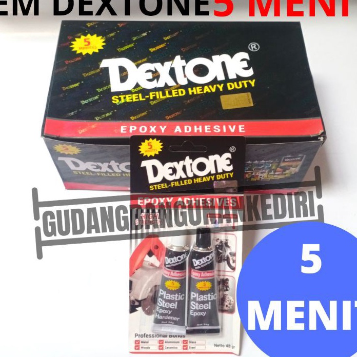 

ZYZN3326 [PROMO SALE!!!] [PROMO] LEM BESI DEXTONE 5 MENIT 5MENIT EPOKSI EPOXY 48gram