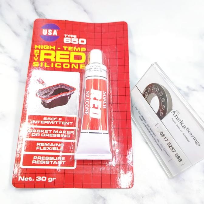 

Gratis Ongkir LEM SILICONE RED USA SILIKON SILICON SEALANT PACKING GASKET MERAH Jaminan Terbaik (ab00rs)