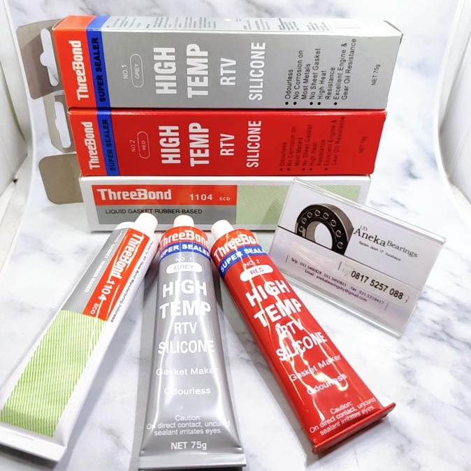 

Gratis Ongkir LEM GASKET SILIKON SILICONE THREEBOND 1104/SUPER RED/SUPER GREY RTV Jaminan Terbaik (ab00rs)