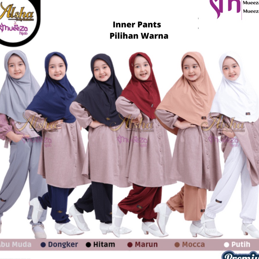 Segera Dapatkan Grosir Celana Daleman Gamis Celamis  Leging Wanita Inner Pants Anak Size S M  6 7 8 