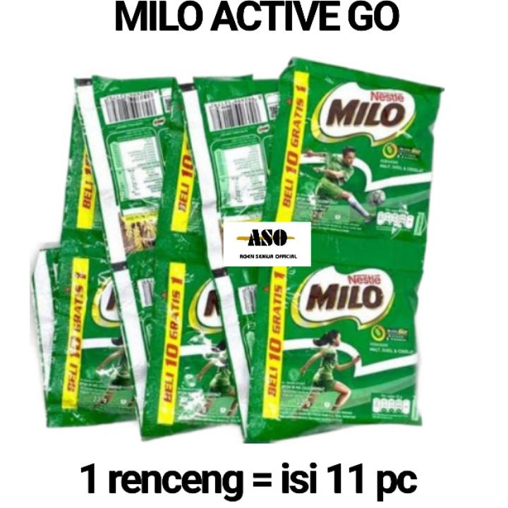 

TSDK4406 (D2289) MILO Activ-Go Susu Bubuk Sachet 22 gr RENCENG ( ISI 11 pc )