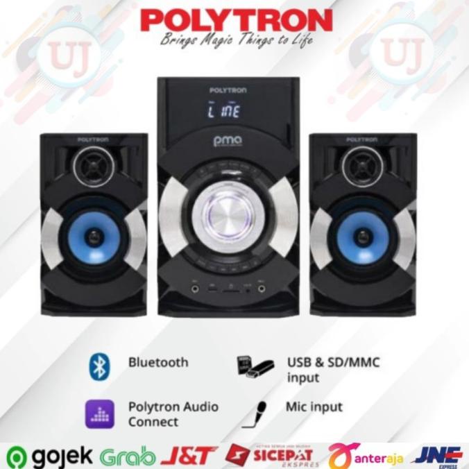 POLYTRON PMA9507 Speaker Active Bluetooth Polytron PMA 9507