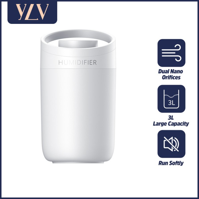 Terlaris Humidifier 3L Large Capacity Nano Spray 3-Speed Adjustment Intelligent