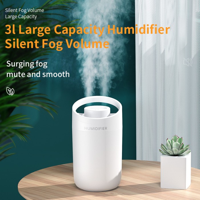 Terlaris Humidifier 3L Large Capacity Nano Spray 3-Speed Humidified Air