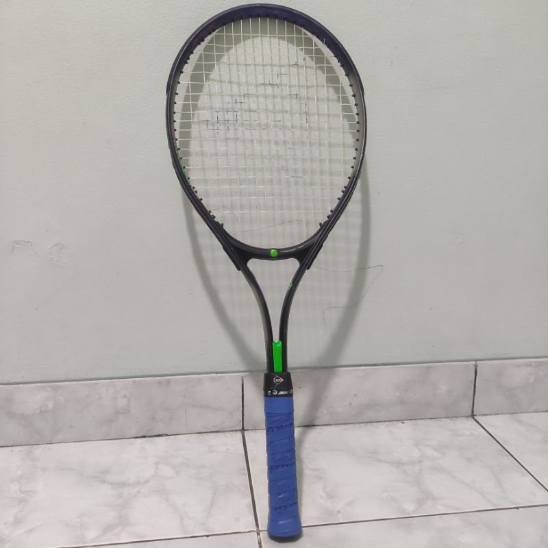 Raket Tenis Dewasa Dunlop Vibrotech Master Power 95" 290gr Tennis Bekas second not head Wilson princ