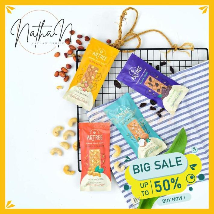 

ARTREE NATURAL PROTEIN BAR 35 GR PRODUK PILIHAN