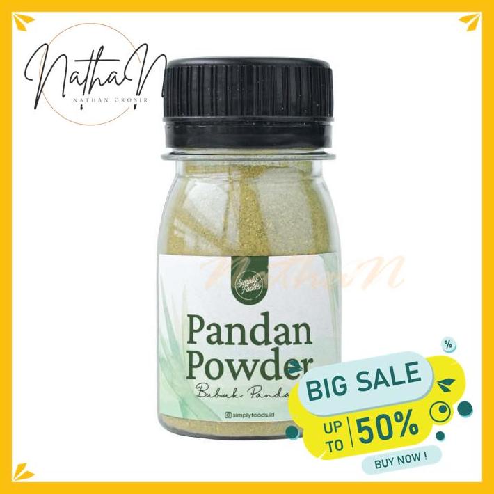 

SIMPLY FOODS PANDAN & SUJI LEAVES POWDER / BUBUK PANDAN DAN DAUN SUJI PRODUK TERBAIK