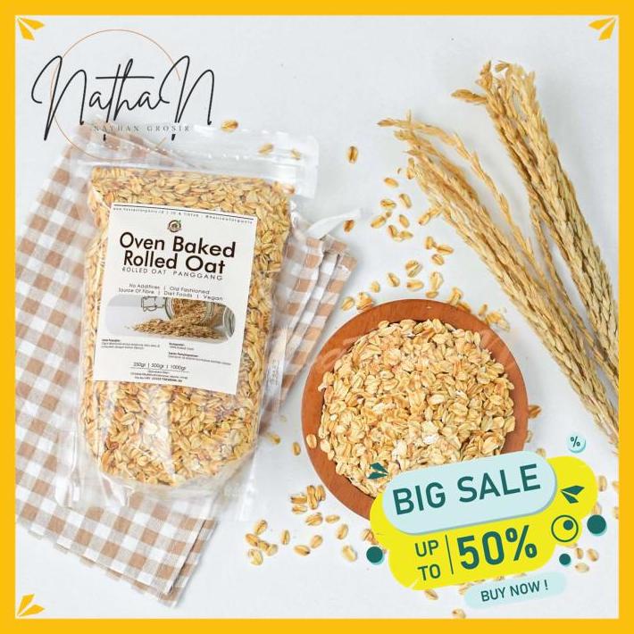 

OVEN BAKED ROLLED OAT / ROLLED OAT PANGGANG 1 KG BEST SELLER