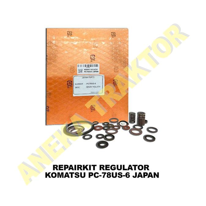] REPAIRKIT REGULATOR + SPRING ASLI PC78US-6 PC78-6 PC-78-6