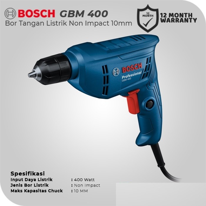 BOSCH GBM350 Profesional Mesin Bor 10mm - Electric Drill