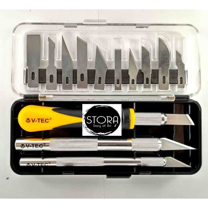 

V TEC 310 Set / Craft Knife / Cutter Pen / Pisau Ukir/ Art