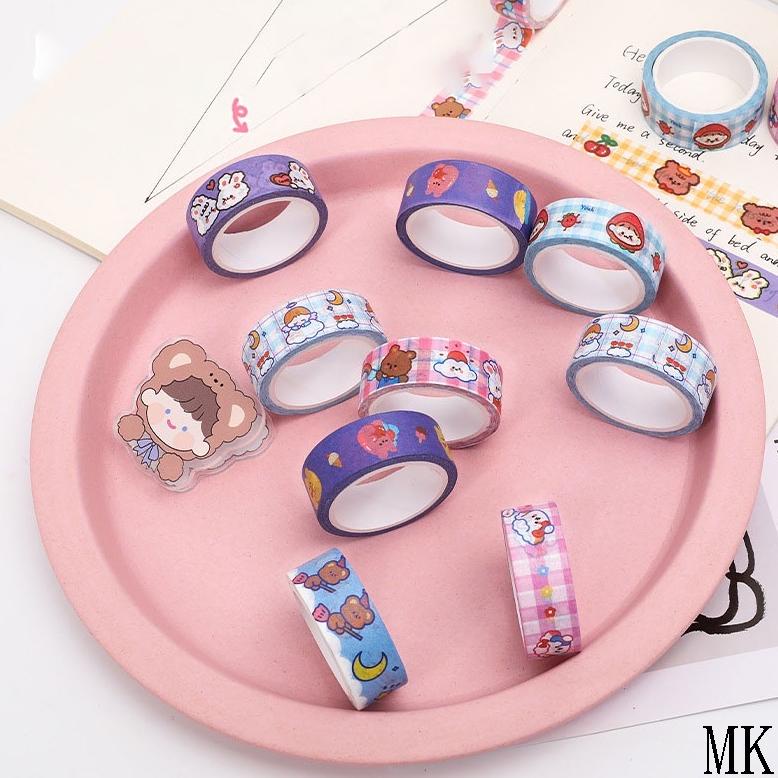 

Trending 1 Pc Hewan Lucu Washi Tape Decor Masking Tape Jurnal Scrapbook Dekorasi Diy Mk