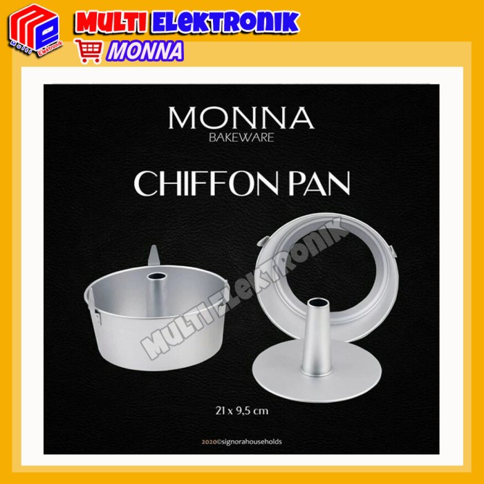 Loyang Chiffon Pan 21 cm Monna Bakeware