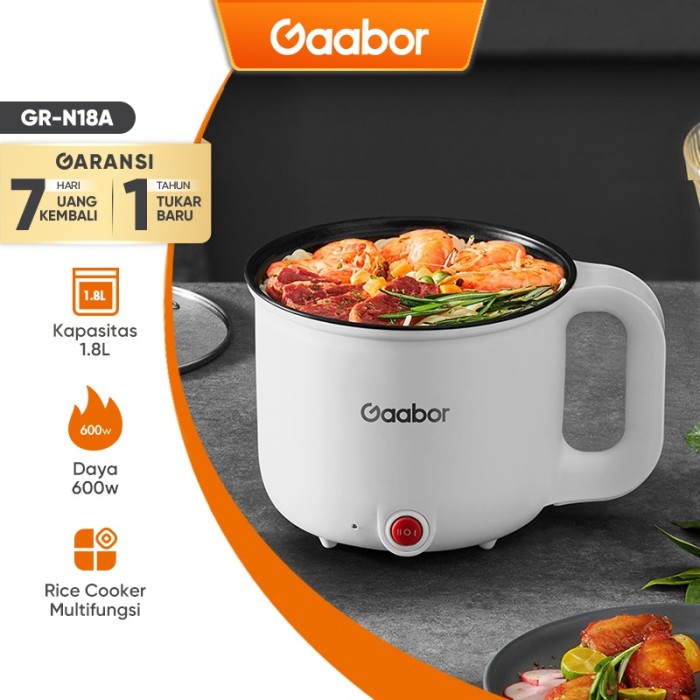 GAABOR PANCI LISTRIK SERBAGUNA 0,7 L - PANCI ELEKTRIK/ GC-N18A