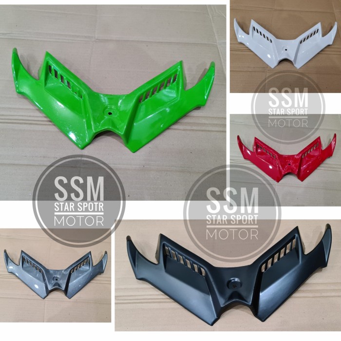 WINGLET PLASTIK ABS KAWASAKI NINJA 250 FI NINJA 250FI
